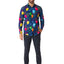 Suitmeister Konfetti-Ballons Marineblaues Hemd