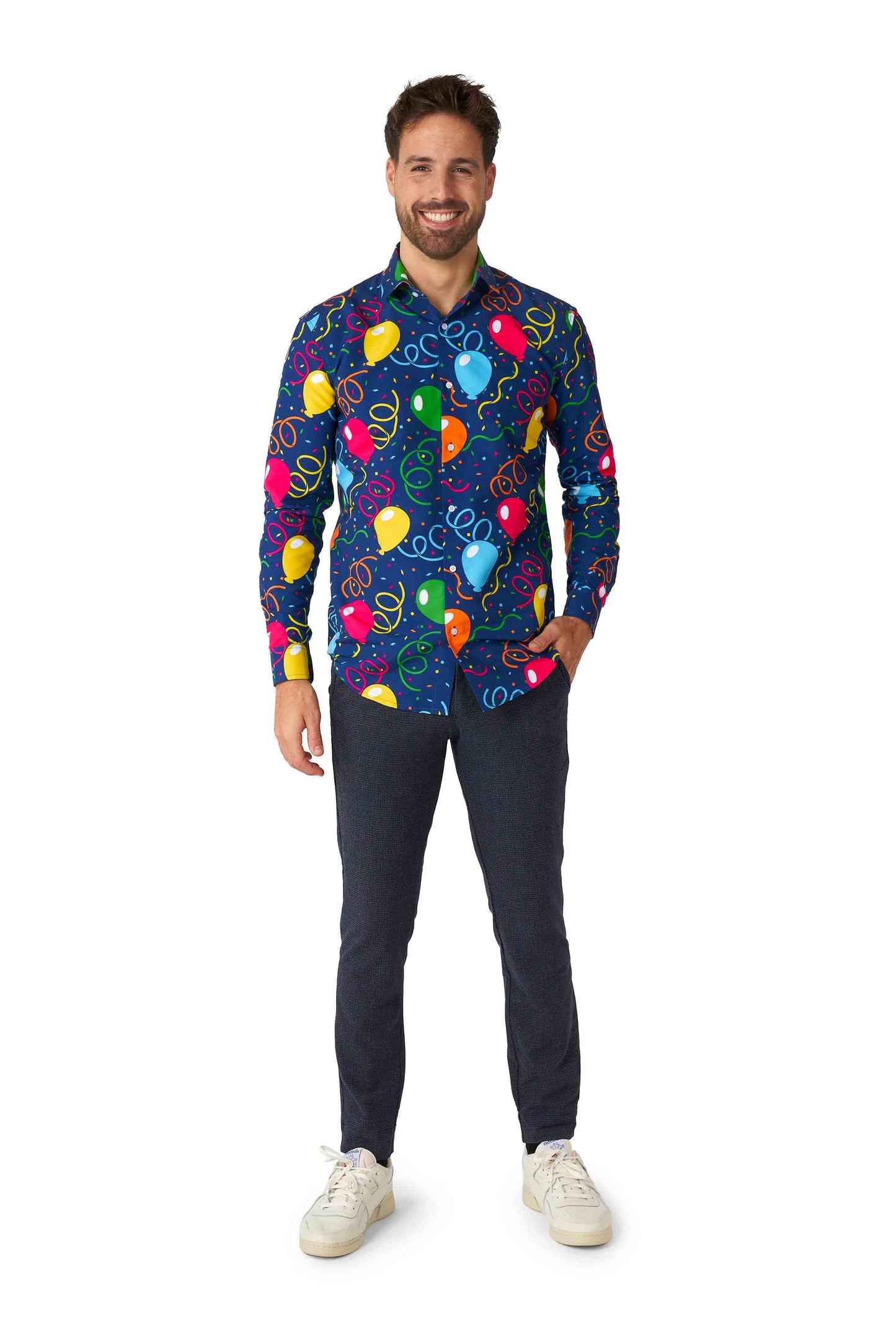 Suitmeister Konfetti-Ballons Marineblaues Hemd