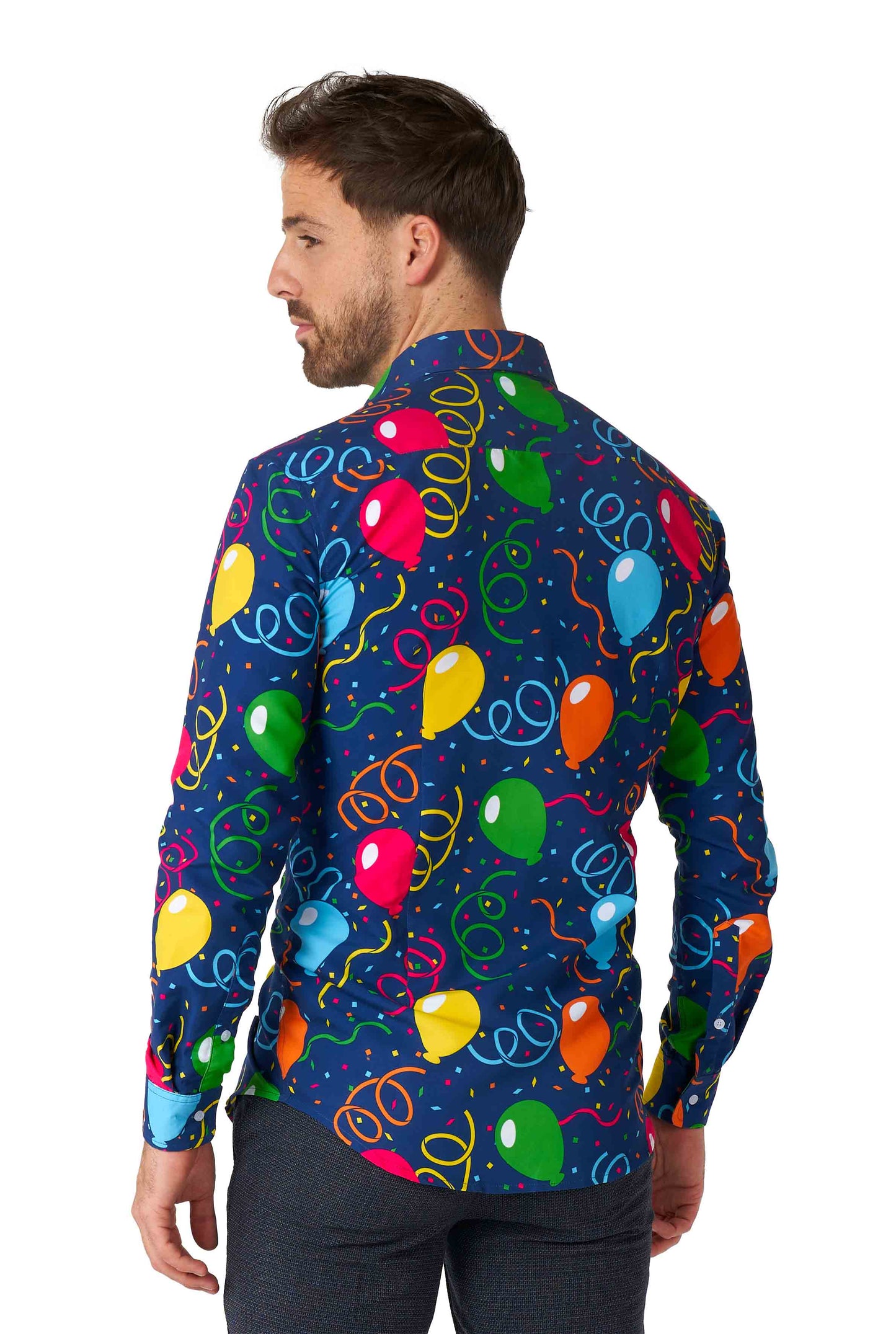 Suitmeister Konfetti-Ballons Marineblaues Hemd
