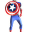 Captain America zapper morphsuits