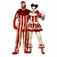 DUO DEAL | Killer Clown Kostuum | Dames & Heren |  Halloween Koppel Kostuum