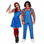 DUO DEAL | Chucky Kostuum Dames & Heren | Halloween Koppel Kostuum