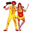 DUO DEAL | Zombie MCKiller Clown Kostuum | Dames & Heren – Halloween Koppel