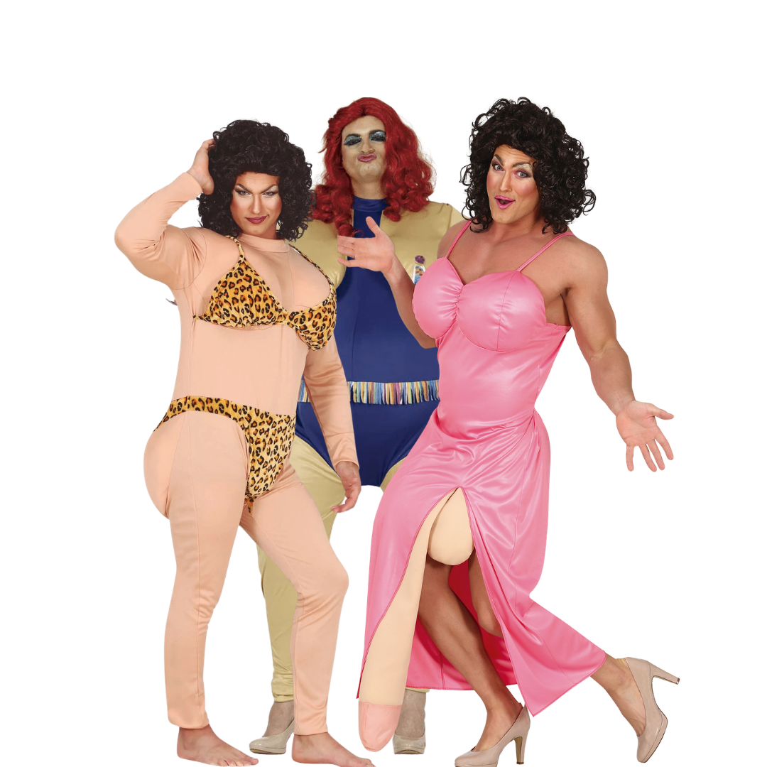 Grappig Carnavalskostuum voor 3 personen
