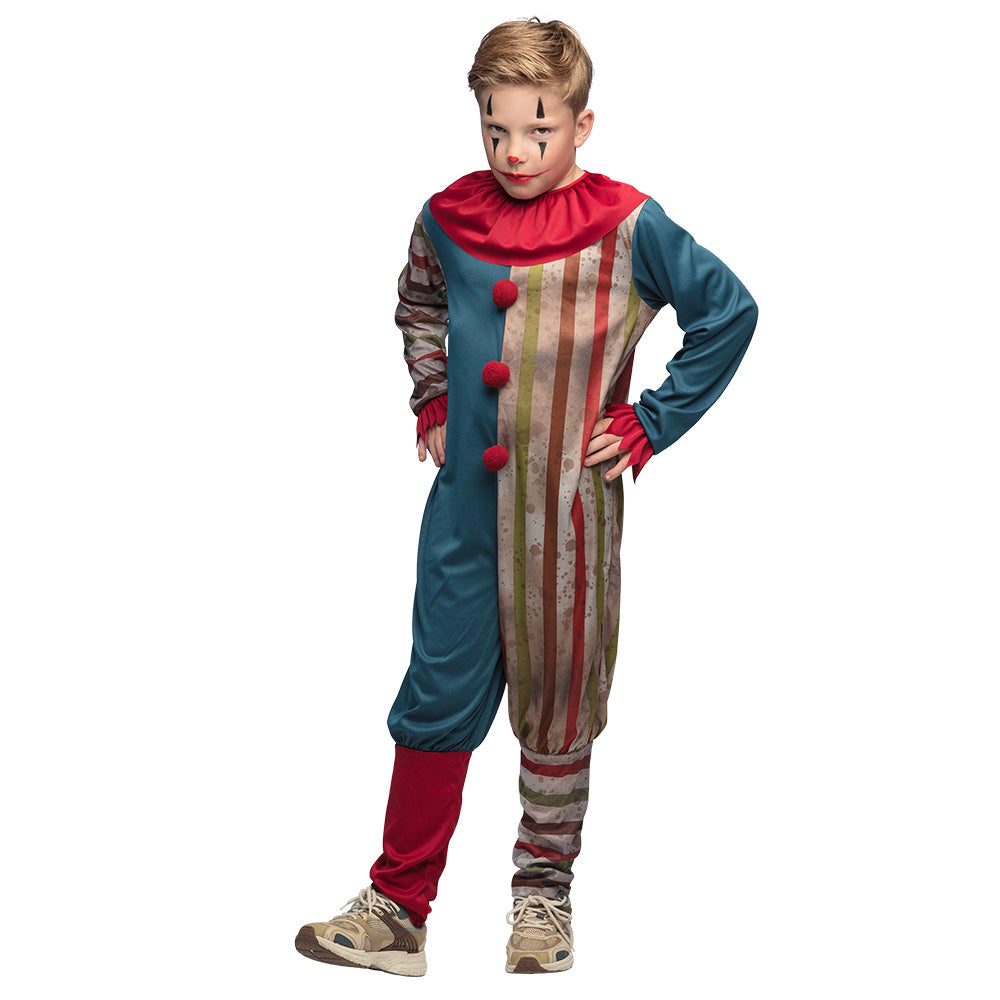 Griezelig clown kostuum voor kinderen