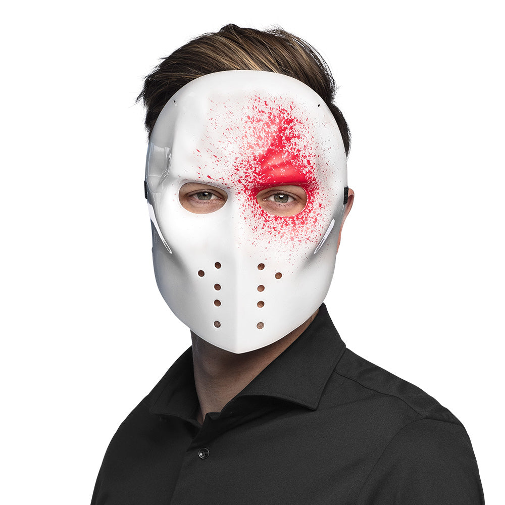 Halloween gezichtsmasker Bloody Killer voor volwassenen