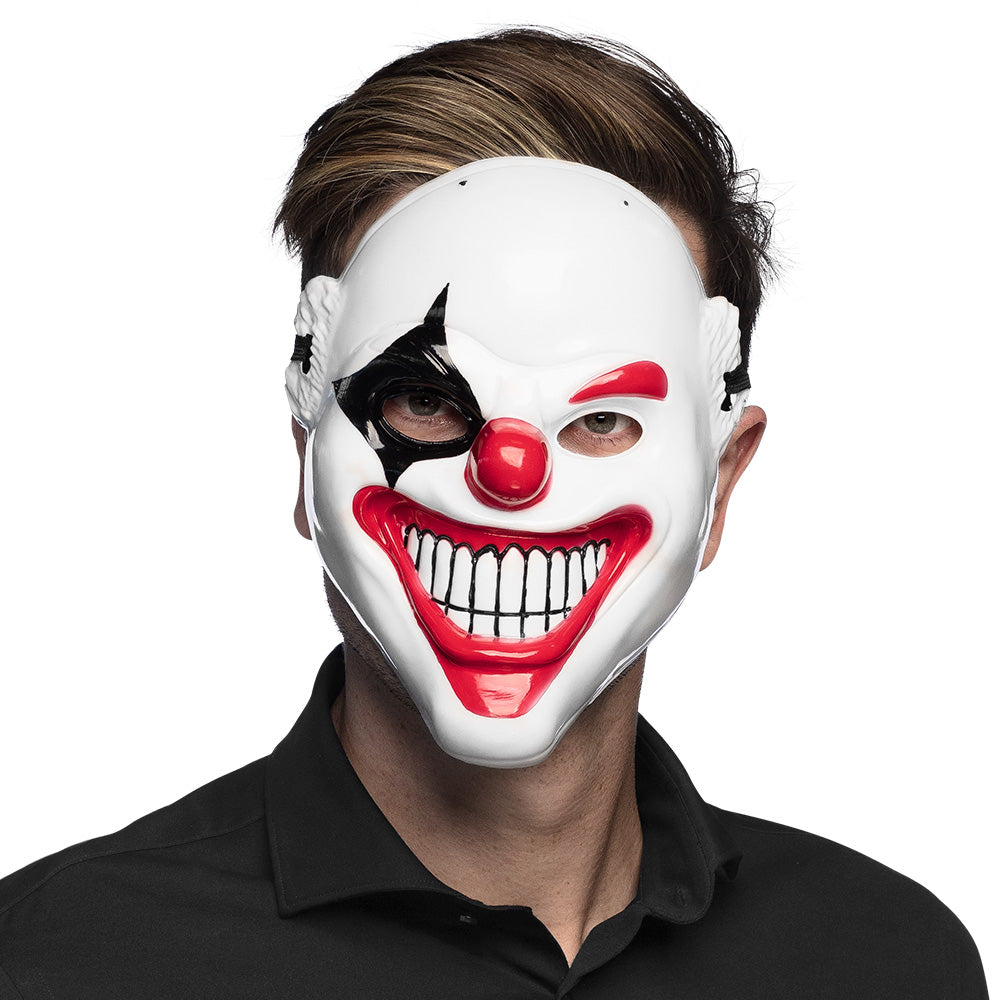 Halloween masker horror clown voor volwassenen