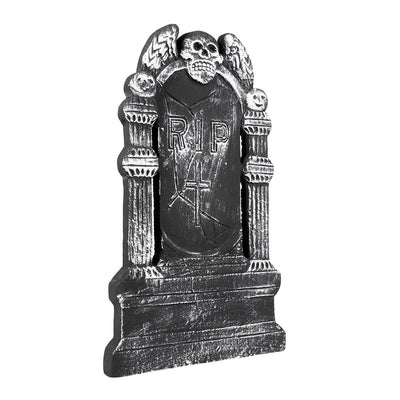 Halloween grafsteen Flying Skull RIP 50 x 30 cm