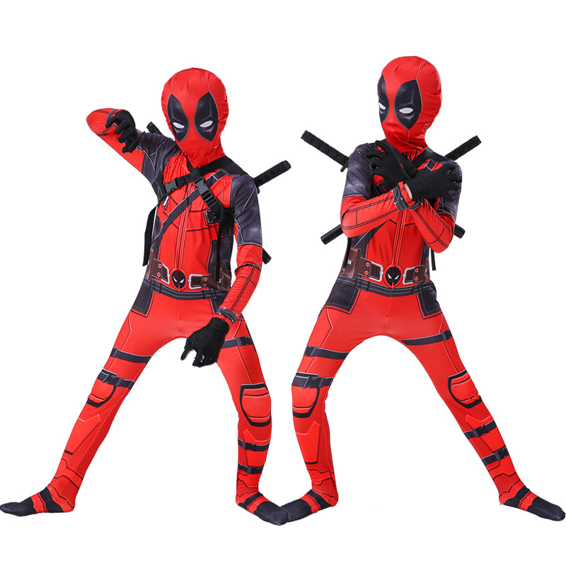 Deadpool Kostuum - Voor Kinderen & Volwassenen