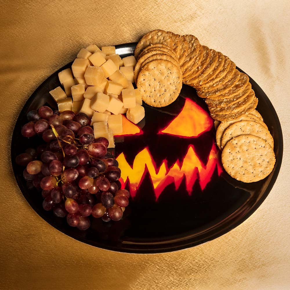 Halloween pompoen dienblad