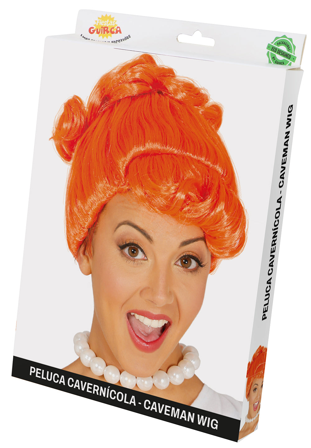 oranje pruik dames
