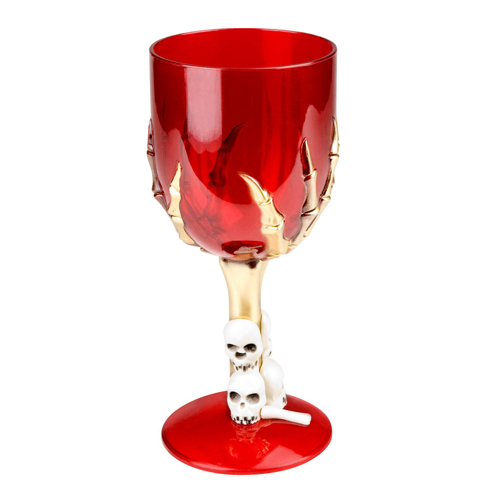 Kelk met skull claw – assorti kleuren