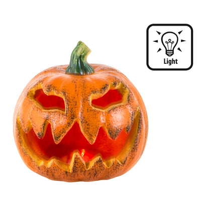 Knipperende Halloween pompoen