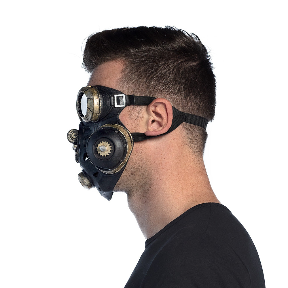 Gas Master latex gezichtsmasker