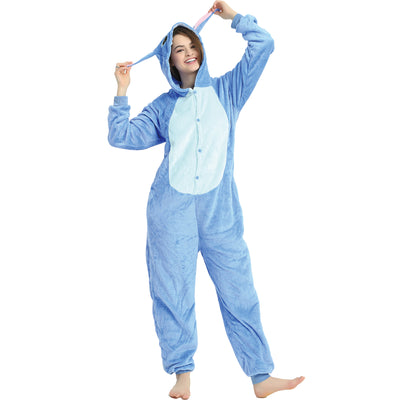 Stitch onesie blauw
