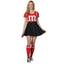 M&M Kostuum Dames | Cheerleader Set | Verschillende Kleuren | Groepskostuum