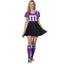 M&M Kostuum Dames | Cheerleader Set | Verschillende Kleuren | Groepskostuum