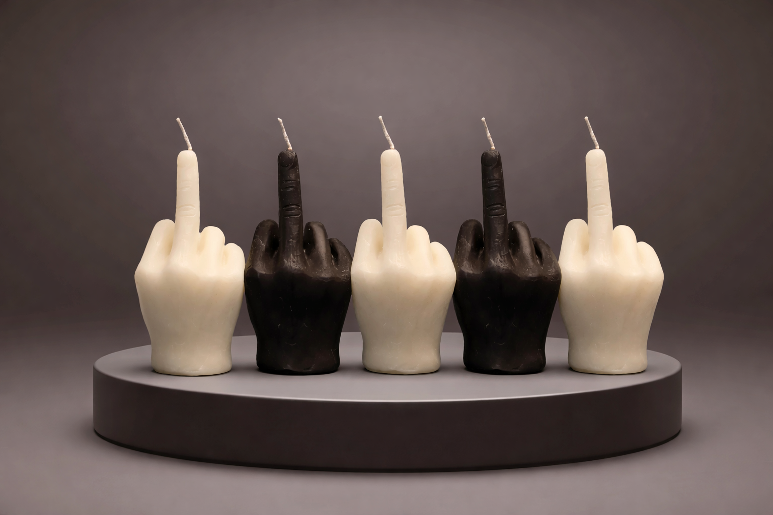 Middelvinger kaars 5 stuks