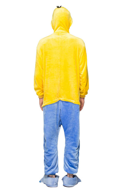 Minion onesie achterkant