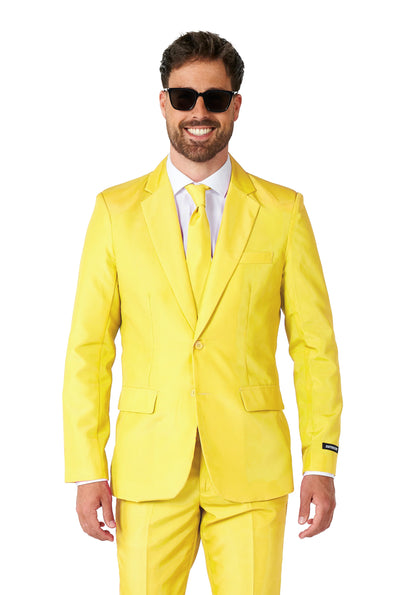 Suitmeister | Solid Yellow | Herenpak | Herenkostuum Geel