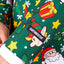 Herenkostuum Suitmeister Santa Elves Green