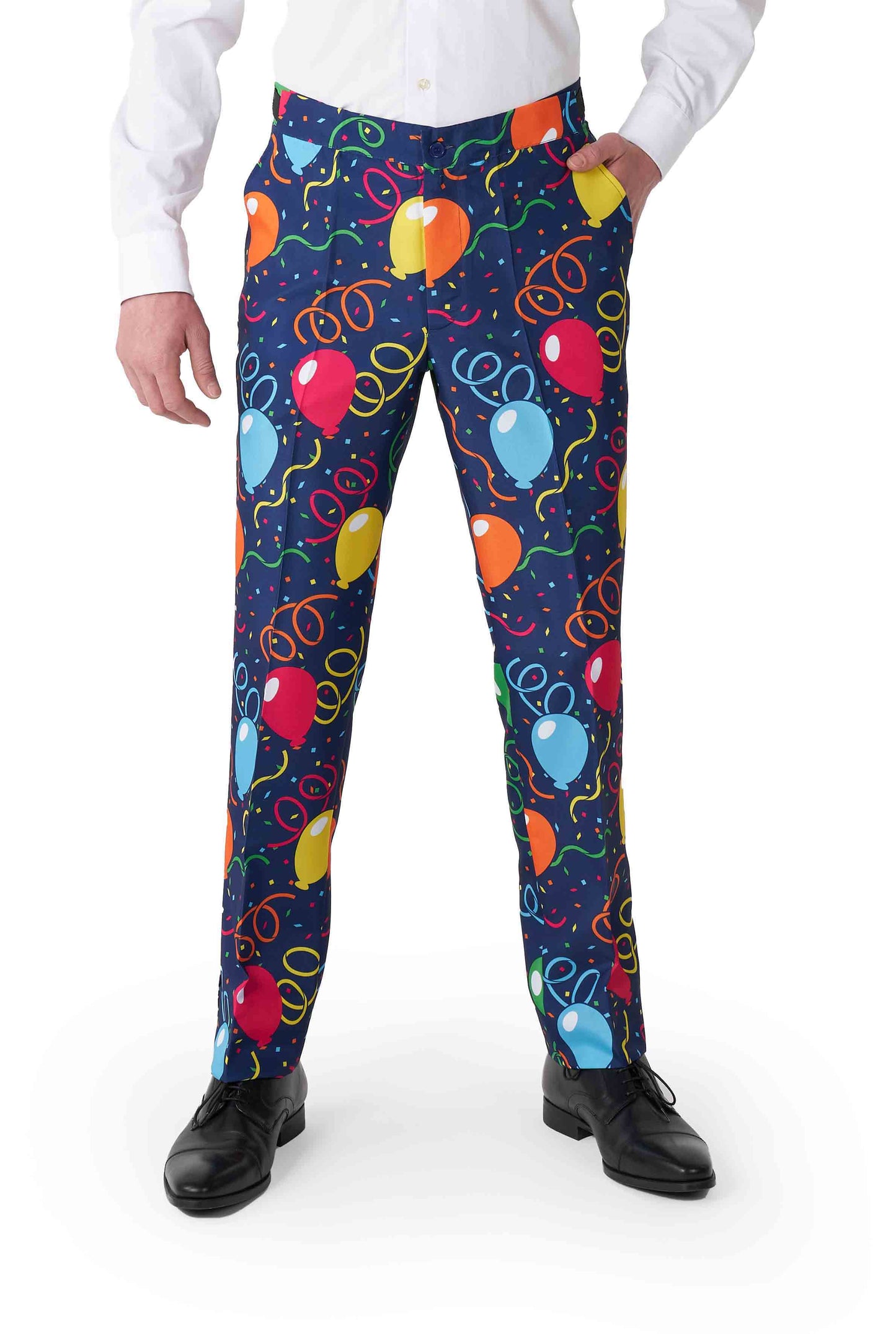 Suitmeister | Confetti Balloons Navy | Herenkostuum