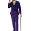Suitmeister | Purple Pimp - Korallenfleece | Herrenanzug