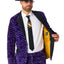 Suitmeister | Purple Pimp - Korallenfleece | Herrenanzug