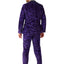 Suitmeister | Purple Pimp - Korallenfleece | Herrenanzug