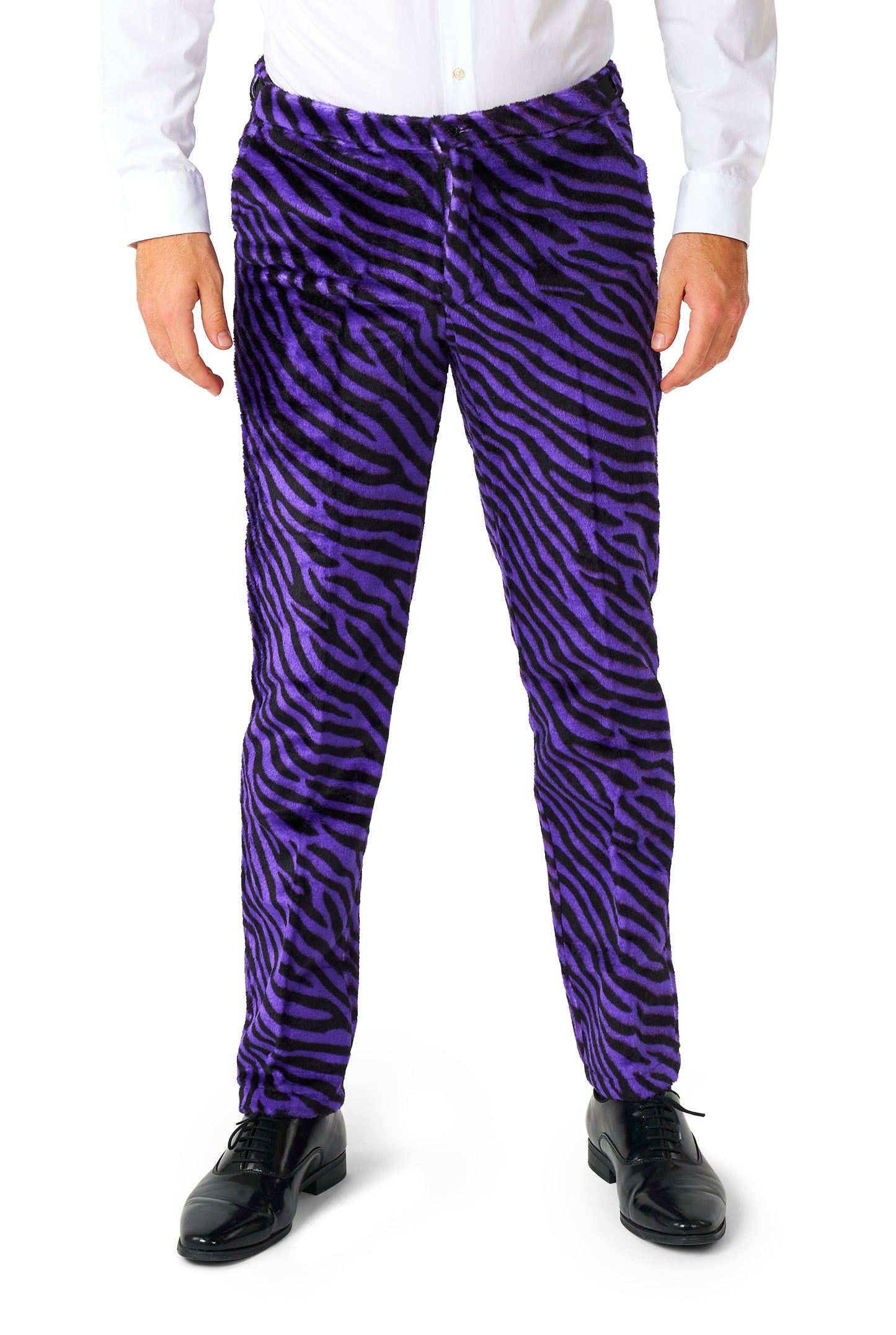 Suitmeister | Purple Pimp - Korallenfleece | Herrenanzug