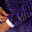 Suitmeister | Purple Pimp - Korallenfleece | Herrenanzug