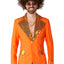 Suitmeister | Disco Anzug Orange | Herren Disco Kostüm