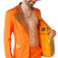 Suitmeister | Disco Anzug Orange | Herren Disco Kostüm