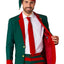 Suitmeister Herrenkostüm | Weihnachtself Grün | Herrenanzug