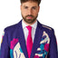 Suitmeister | Sugar Skull Purple | Herenkostuum Halloween