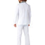 Suitmeister | Disco Suit Wit | Discokostuum Heren Wit