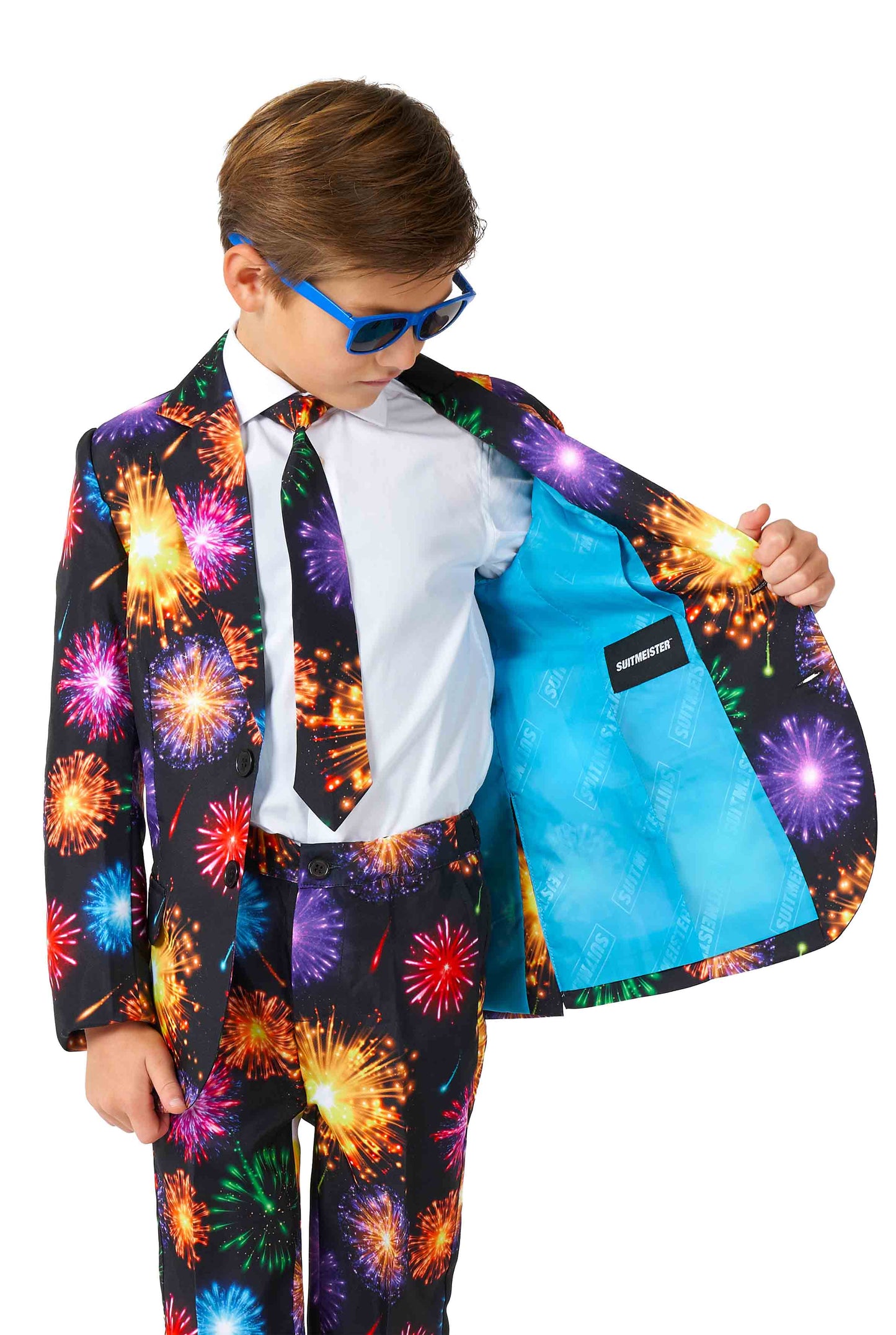 Kinderkostuum Suitmeister Fireworks Black