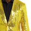 Suitmeister | Pailletten Gelb | Gelbe Glitzerjacke für Herren