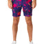 Suitmeister | SUMMER Retro Neon Navy | Herenpak | Herenkostuum