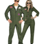 Duo Deal – Top Gun Piloot Heren + Dames | Fighter Pilot Kostuums