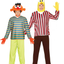 DUO DEAL – Bert & Ernie | Sesamstraat Kostuums Volwassenen