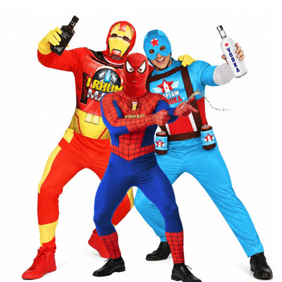 TRIO DEAL – Captain Wodka, Irhum Man & Spiderbar – Drie Feesthelden!
