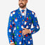 Opposuits | Festivität Blau | Herrenanzug | Weihnachtsanzug für Herren