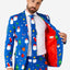 Opposuits | Festivität Blau | Herrenanzug | Weihnachtsanzug für Herren