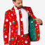 Opposuits | Festivity Red | Herenkostuum | Herenpak Kerst