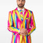 Opposuits | Rainbow Glaze | Herenkostuum | Herenpak Regenboog