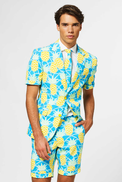 Opposuits | SUMMER Shineapple | Zomerset Broek + Shirt & Stropdas