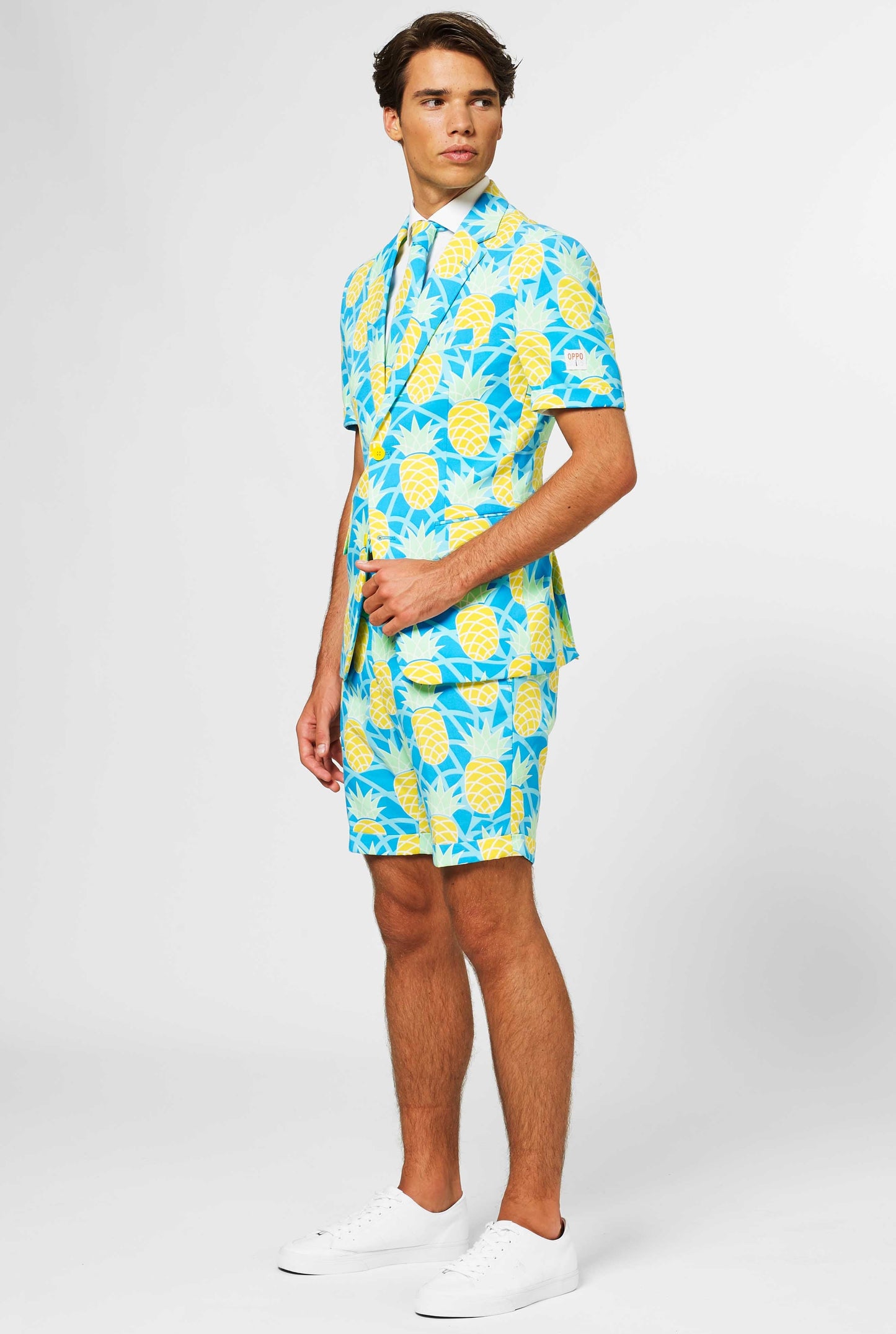 Opposuits | SUMMER Shineapple | Zomerset Broek + Shirt & Stropdas