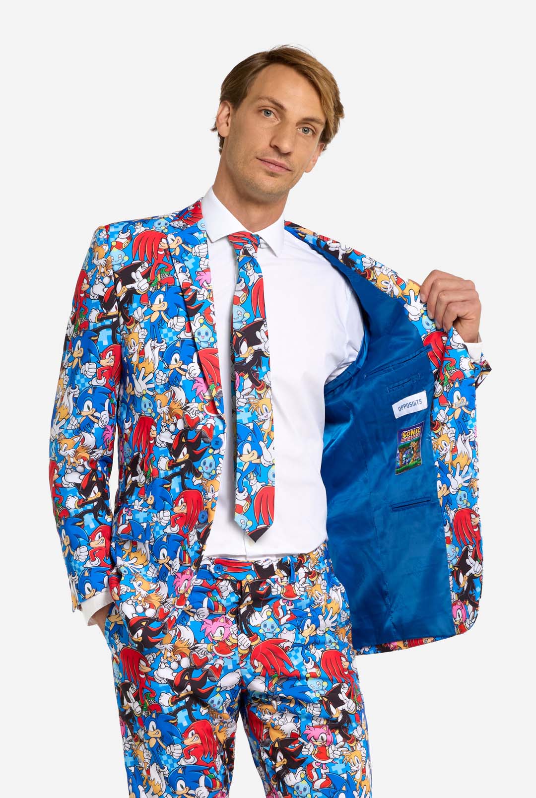 Opposuits | Sonic the Hedgehog™ | Herenkostuum | Herenpak