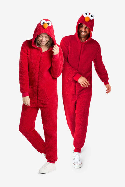 Opposuits | Elmo Onesie | Voor Volwassenen | Unisex